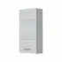 Armadietto pensile bagno H 69,5 cm in legno grigio con anta reversibile