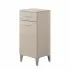 Base Singola Bagno Larice 1 Anta E Cassetto 35x78cm con Anta Reversibile Feridras - 5