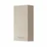 Colonna bagno sospesa H 69,5 cm in legno color larice con anta reversibile e mensola regolabile