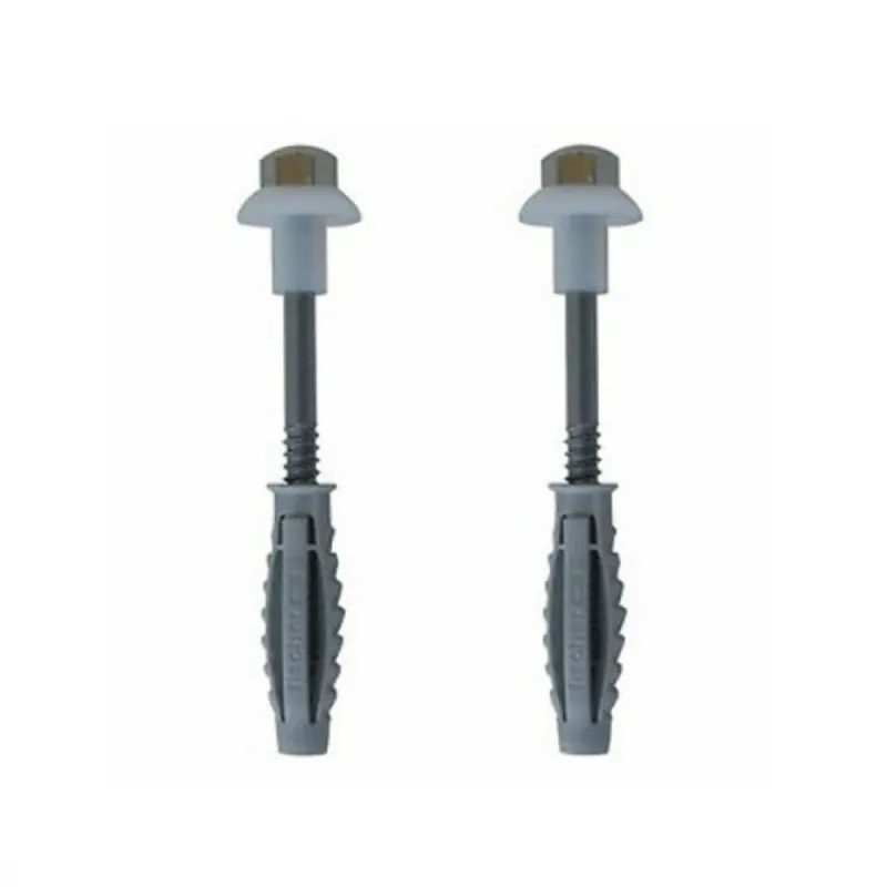 Kit Fissaggi per Installare Sanitari a Terra WC e Bidet con Fori Verticali Fischer Kit Fissaggi per Installare Sanitari a Terra WC e Bidet con Fori Verticali Fischer
