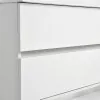 Cassetti della composizione bagno sospesa 90 cm Duble bianco lucido