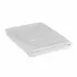 Telo Doccia 100% cotone bianco 90x140 cm