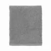 Asciugamani ospite per bagno 100% cotone grigio 40x60 cm