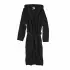Accappatoio Nero taglia XL con tasche cintura e cappuccio