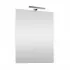Specchio a Led 50x70 cm reversibile con Lampada LED inclusa