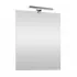 Specchio filo lucido 70x90 cm reversibile con Luce LED
