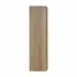 Colonna bagno sospesa reversibile H.138 cm Master in rovere miele