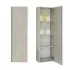 Pensile da H135 cm Effetto Pietra Beige 4 Ripiani
