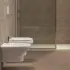 Set di Sanitari sospesi con WC Bidet e Copriwater tradizionale