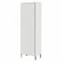 Colonna bagno porta scopa linea Way in bianco lucido