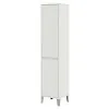 Colonna bagno da terra con cesta per biancheria sporca L. 40 cm linea Way