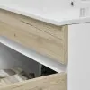Ante in rovere africa con sistema di apertura a gola