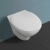 WC sospeso rimless serie Morning scarico parete in ceramica bianco