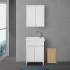 Mobile lavatoio perfettamente compatibile con tutta la linea di mobili Way