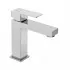 Miscelatore lavabo squadrato serie Italia con piletta automatica inclusa