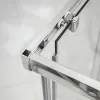 Box per doccia serie Icon con profili in alluminio cromato