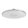Soffione doccia tondo diametro 22 cm in ABS con finitura cromo
