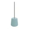 Portascopino da appoggio in ceramica linea Sidney turchese pastello
