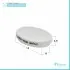 Set accessori linea Wash bianco con scritte completo di portascopino