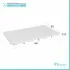 Misure Pedana Doccia antiscivolo 80x50 cm