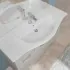 Mobile Bagno da terra 85 cm rovere grigio