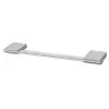 Barra Portasciugamani a Muro Cromata Lunghezza 30 Cm