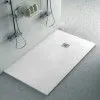 Piatto doccia su misura 70x180 Karen in resina bianco effetto pietra