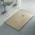 Piatto doccia filo pavimento Karen 70x110 in resina pietra tortora