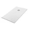 Piatto doccia 80x150 Karen in resina riducibile bianco pietra