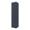 Colonna bagno sospesa blu navy opaco 2 ante reversibili serie Melody