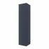 Colonna bagno sospesa blu navy opaco 2 ante reversibili serie Melody
