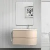 Composizione bagno sospesa Melody 90 cappuccino