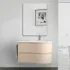 Composizione bagno sospesa Melody 90 cappuccino