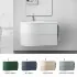 Disponibili colorazioni differenti del mobile bagno sospeso 90 Melody