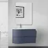 Composizione bagno sospesa Melody 90 blu navy