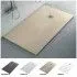 Piatto doccia 70x120 in resina su misura tortora effetto pietra Karen