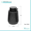 Scheda tecnica dispenser sapone liquido in ceramica nera con effetto glitter
