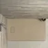 Piatto doccia Agorà 80x120 su misura in resina tortora effetto pietra