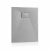 Piatto doccia resina 80x120 rettangolare Agorà grigio effetto pietra