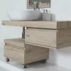 cassettiera multifunzione da bagno