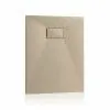 Piatto doccia resina 80x120 rettangolare Agorà tortora effetto pietra