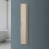 Pensile bagno sospeso H. 150 cm in finitura larice con anta reversibile