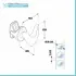 Scheda tecnica set appendini doppi smart in ABS bianco per scaldasalviette e termoarredo