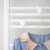 Set ganci termoarredo Smart in ABS bianco