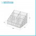 Scheda tecnica porta trucchi organizer in plastica trasparente con 7 scomparti