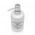 Dosatore per sapone liquido in ceramica bianca vintage