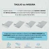 Piatto doccia in marmoresina riducibile su misura