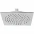 Soffione Doccia in ABS Cromo Quadrato