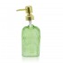 Dosatore sapone liquido in vetro colorato con capienza 400 ml