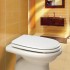 Copriwater dedicato serie Aretusa Cesame bianco chiusura rallentata soft close